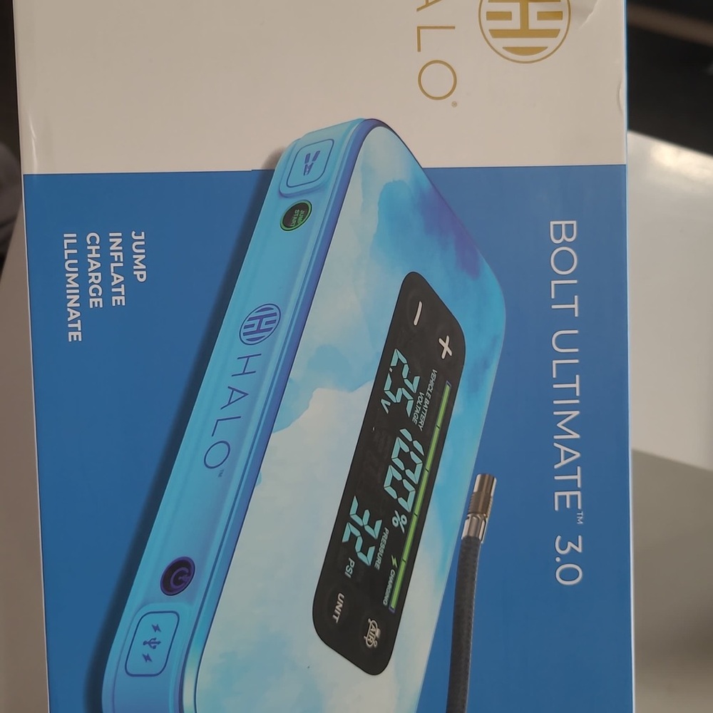 Halo Bolt Ultimate 3.0 Sky Blue Charger